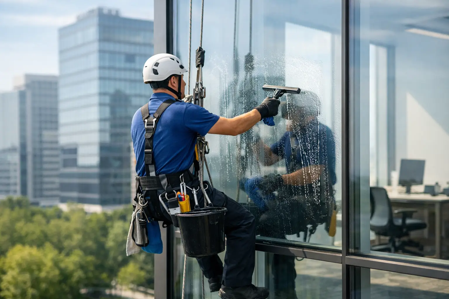 Commercial Window Cleaning for Office Buildings Commercial Window Cleaning for Office Buildings