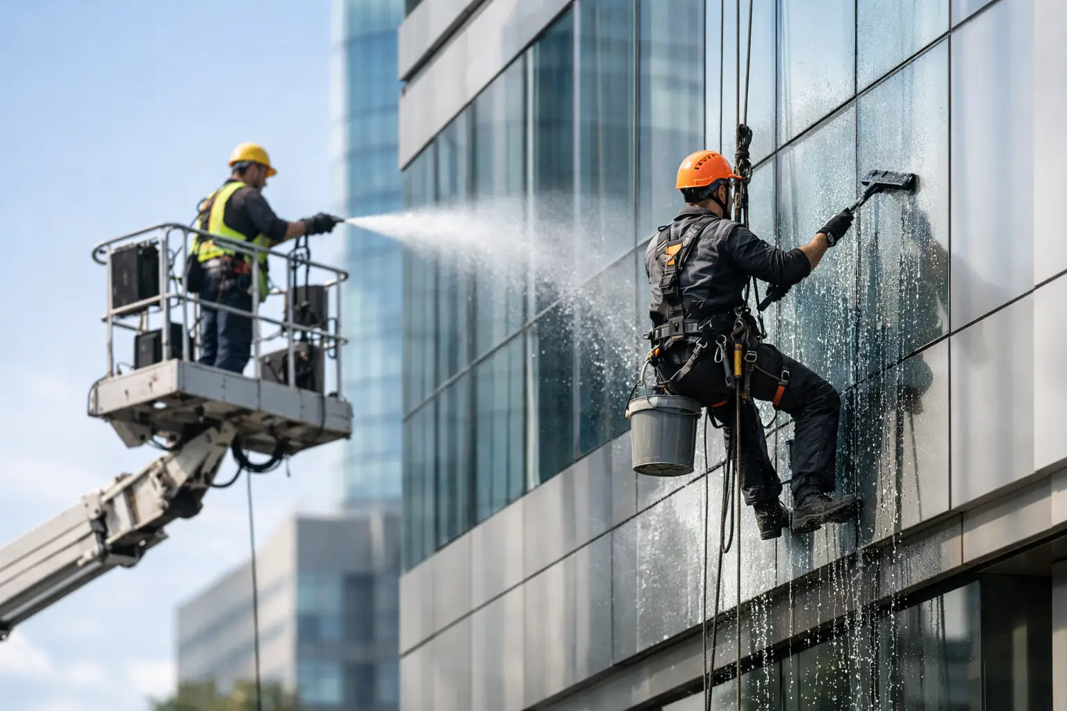Facade Cleaning Services for Commercial Buildings Facade Cleaning Services for Commercial Buildings