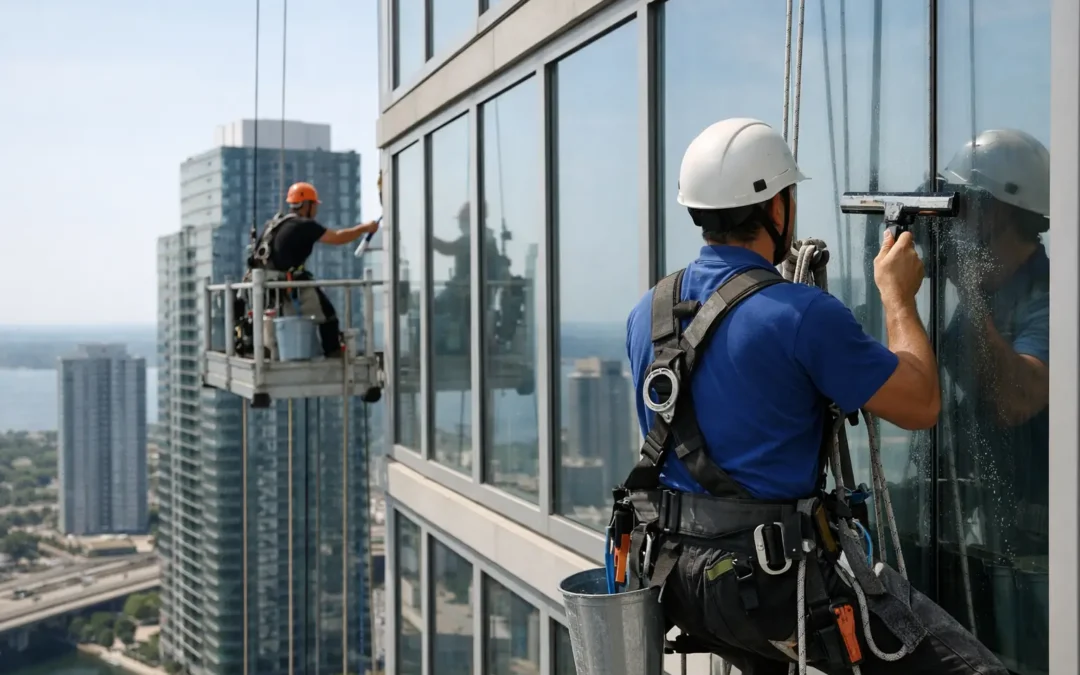 How Does High Rise Window Cleaning Work?