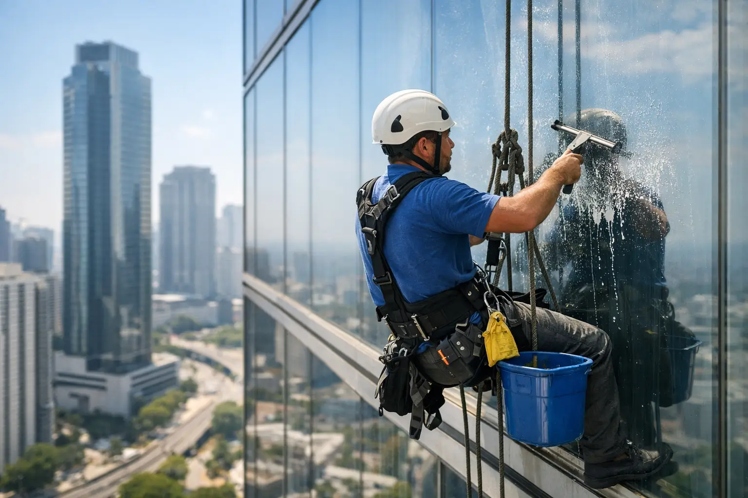 How to Clean Windows in High Rise Buildings How to Clean Windows in High Rise Buildings