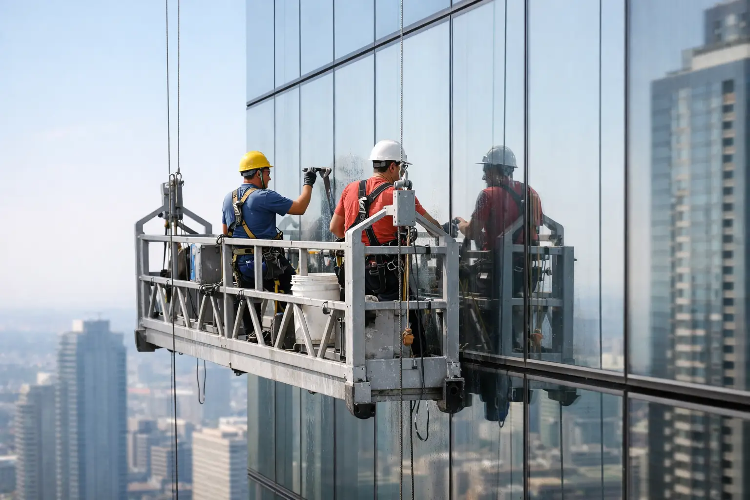 What Is a High Rise Window Cleaning Platform Called? What Is a High Rise Window Cleaning Platform Called?