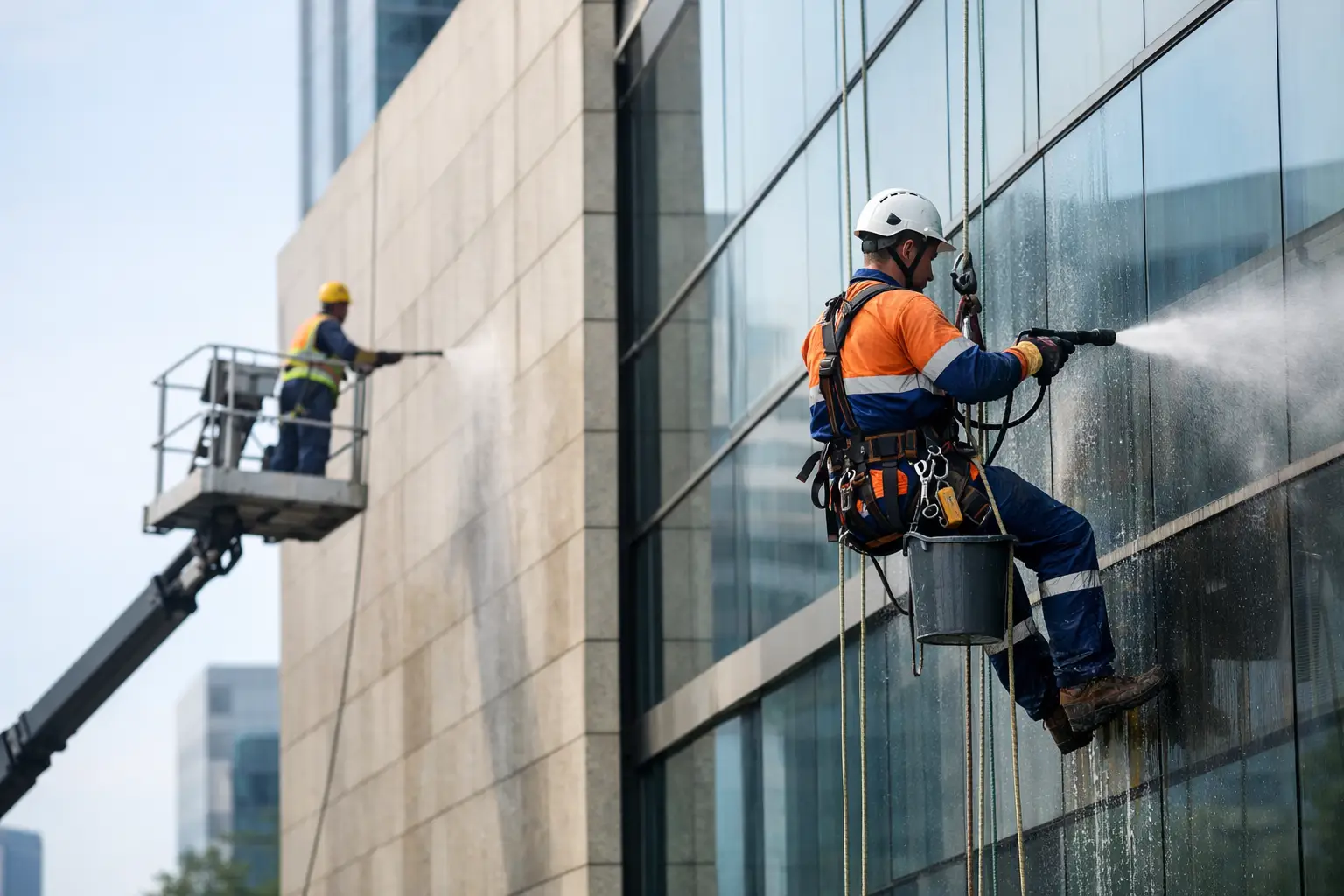 Building Facade Cleaning for Commercial Properties Building Facade Cleaning for Commercial Properties