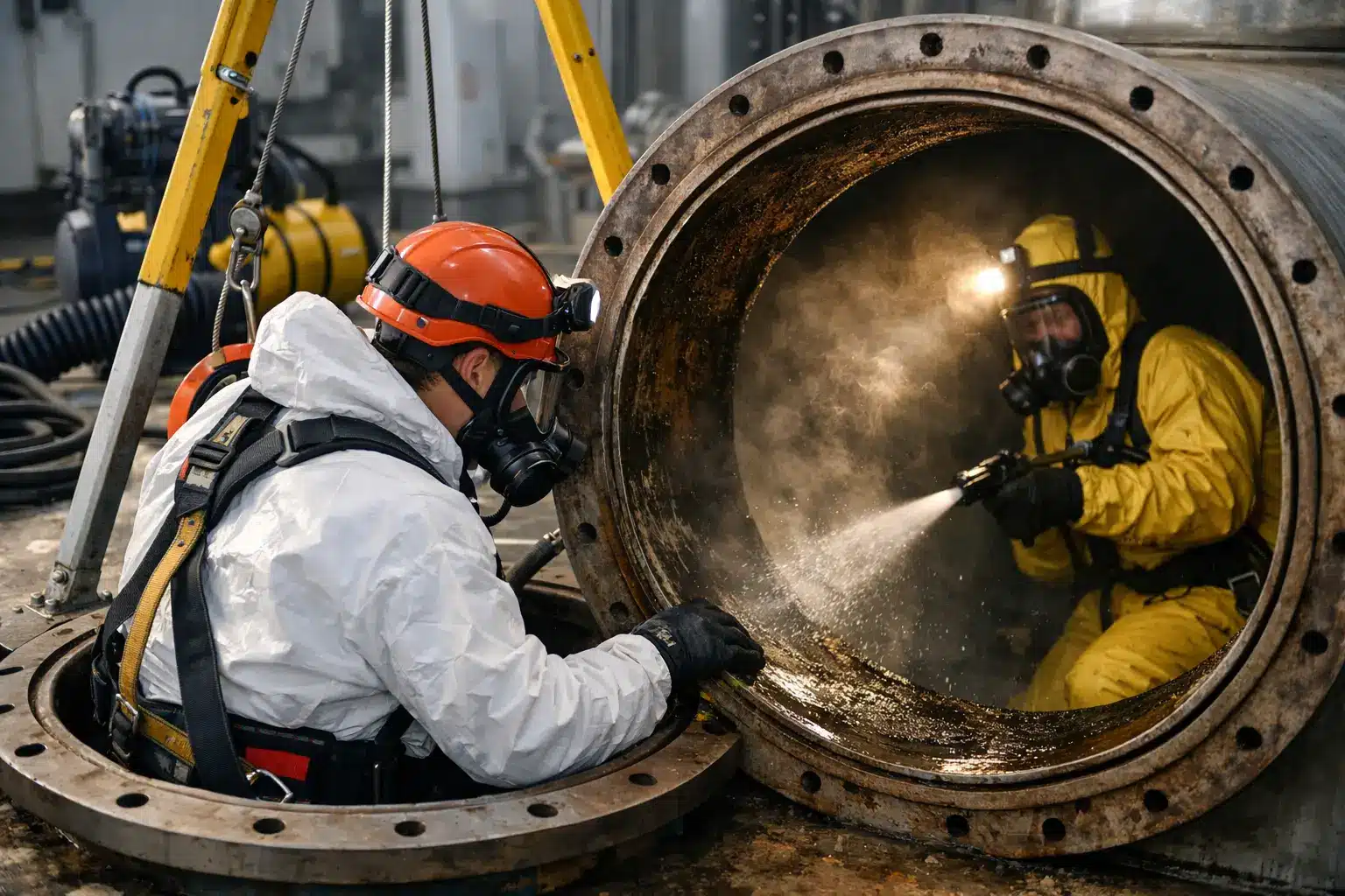 Confined Space Cleaning Services That Reduce Risk Confined Space Cleaning Services That Reduce Risk