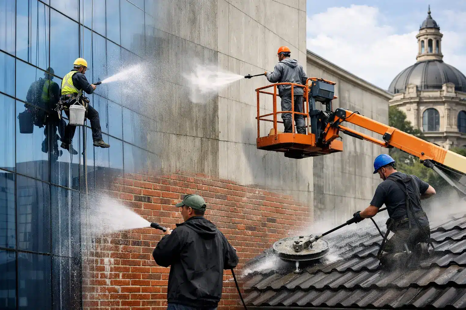7 Best Exterior Cleaning Methods for Buildings 7 Best Exterior Cleaning Methods for Buildings