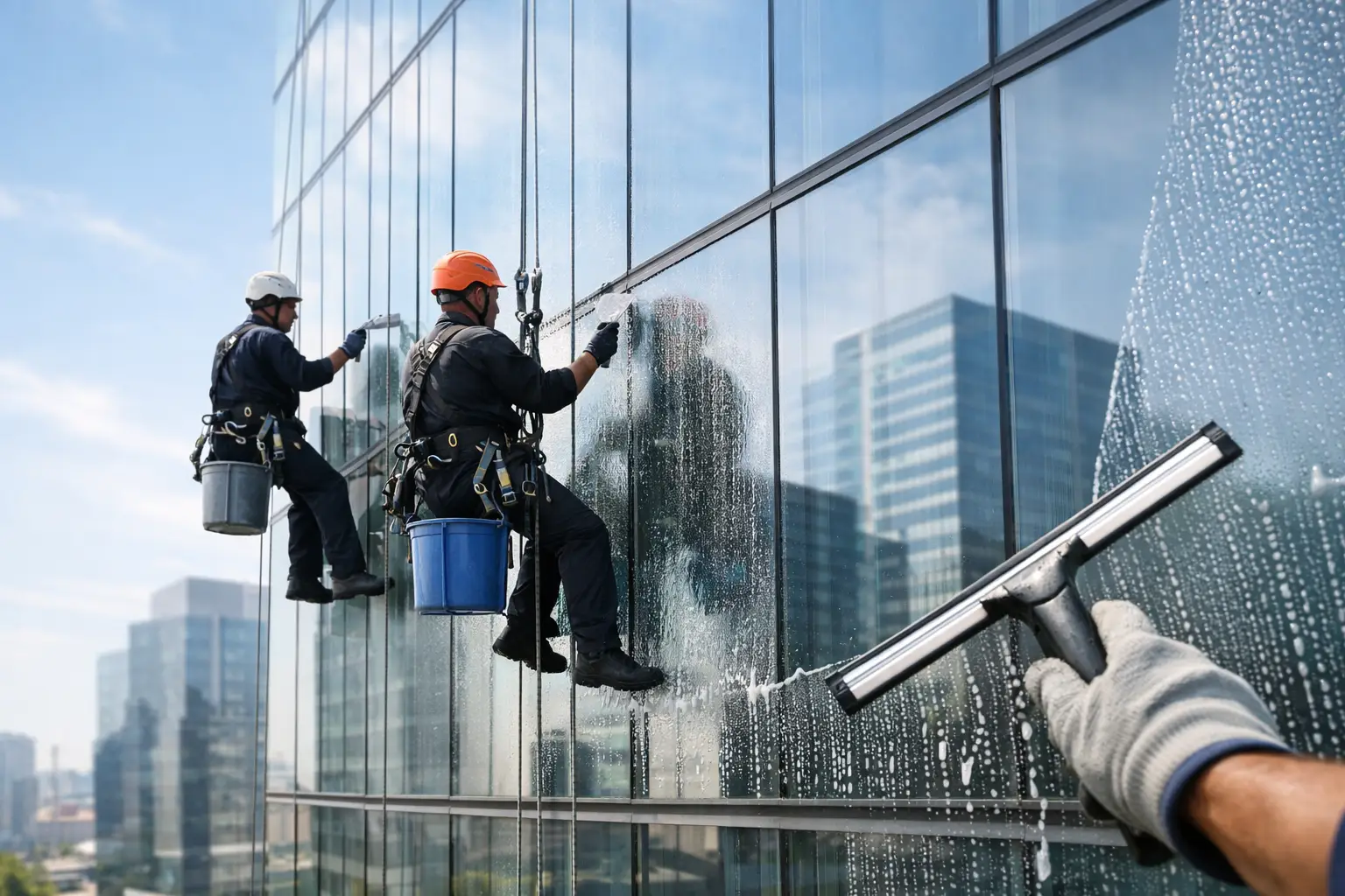 How to Clean Glass Facade Safely How to Clean Glass Facade Safely