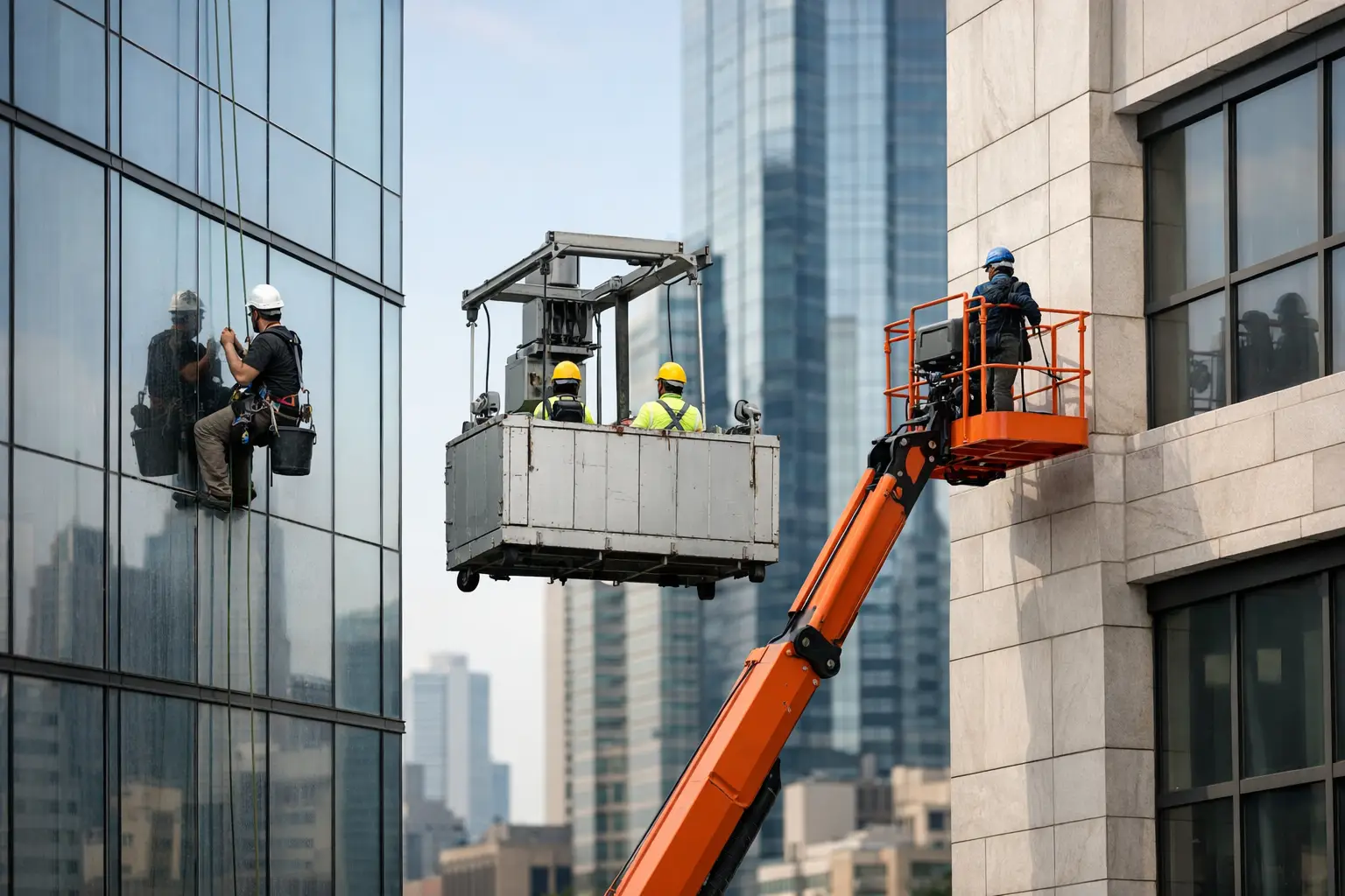 How to Choose a Facade Access Method for Buildings How to Choose a Facade Access Method for Buildings