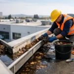 Roof Gutter Maintenance for Commercial Sites