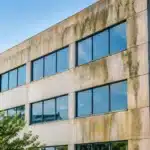 Facade Discoloration Causes in Commercial Buildings